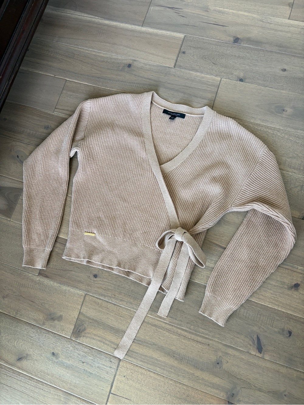 Marc New York ribbed knit wrap cardigan Medium